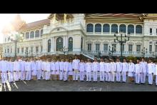 ลงนามถวายพระพรปีใหม่