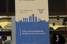 การประชุมสัมมนา EU-Asia Symposium on UAS/UAM : Safely integrating drones and air taxis into the aviation system  ณ สาธารณรัฐสิงค